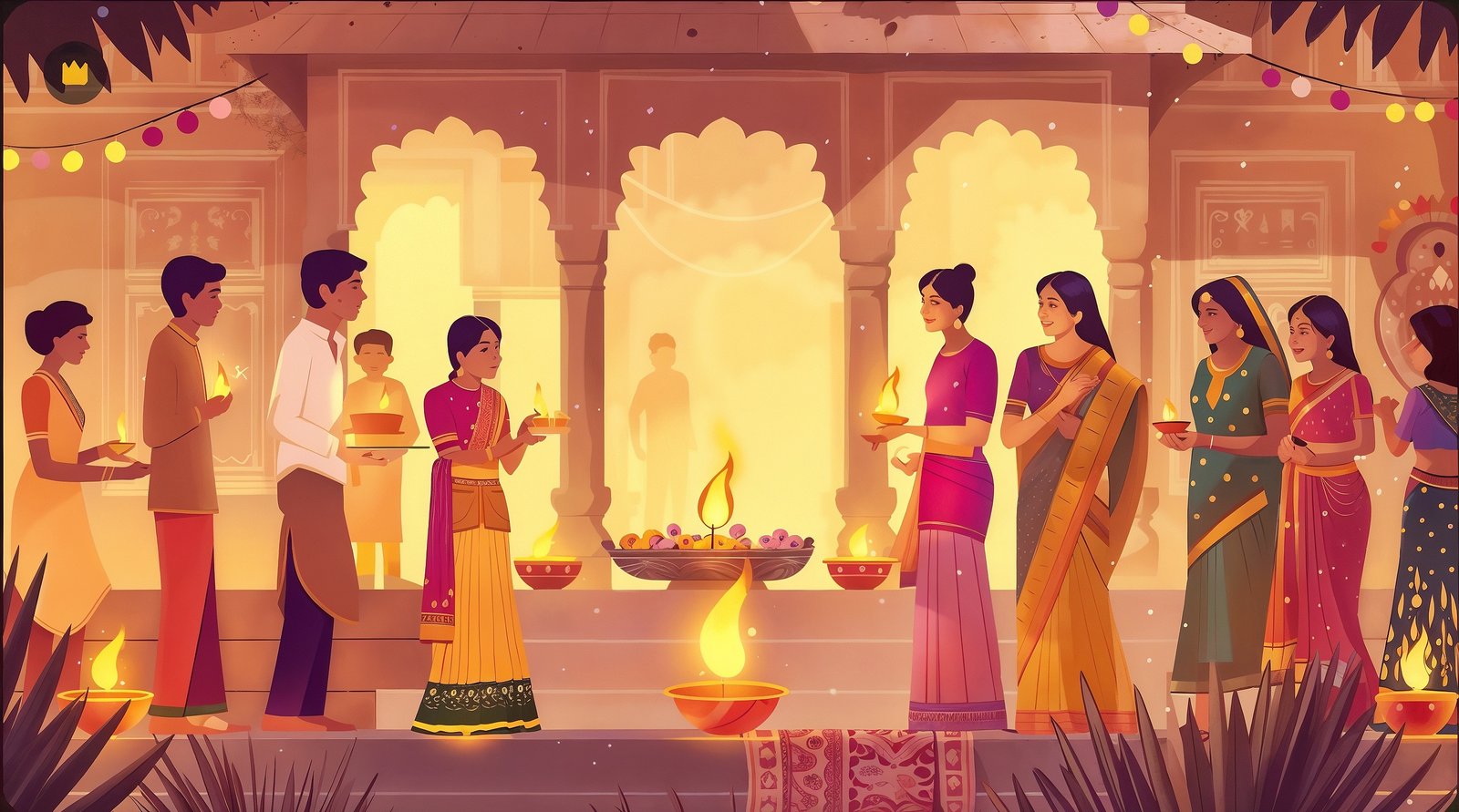 Diwali celebration